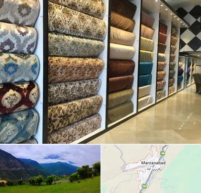 پارچه فروشی در مرزن آباد