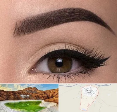 تاتو ابرو در گرمسار