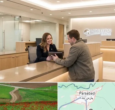 بانک ایران زمین در پارس آباد