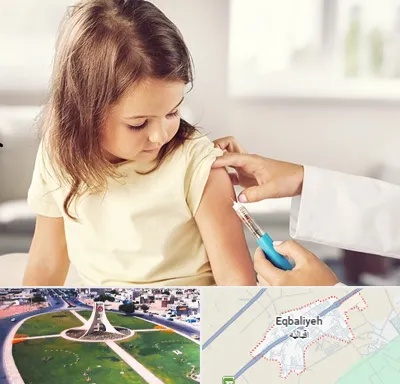 نمونه گیری خون نوزاد و اطفال در اقبالیه