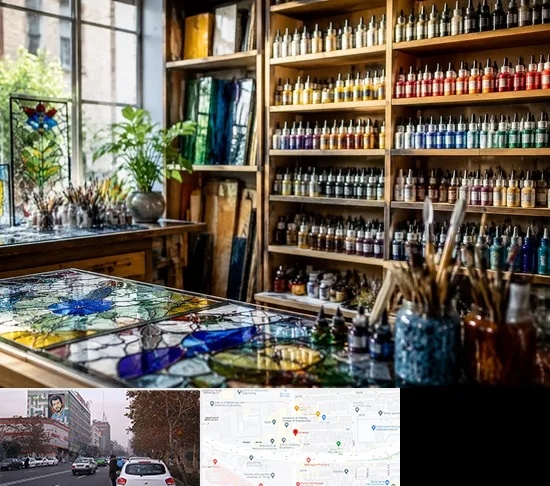 فروشگاه لوازم ویترای در کارگر شمالی