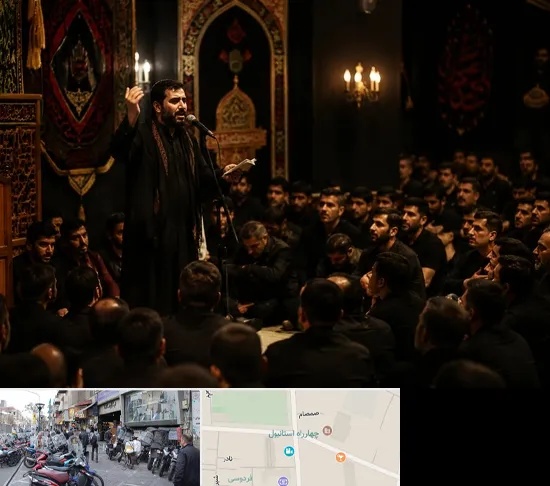 مداح در چهارراه استانبول