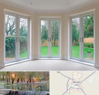 درب UPVC در بروجن