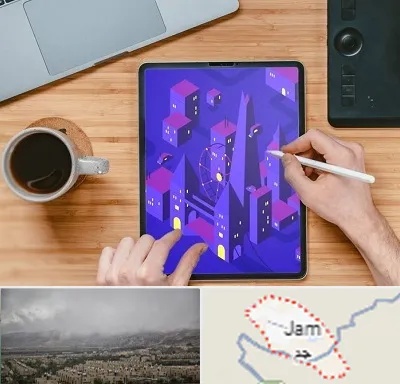 آموزشگاه نقاشی دیجیتال در جم
