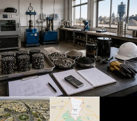 آموزش کارشناس فنی، تولید و اجرای آسفالت در قزوین