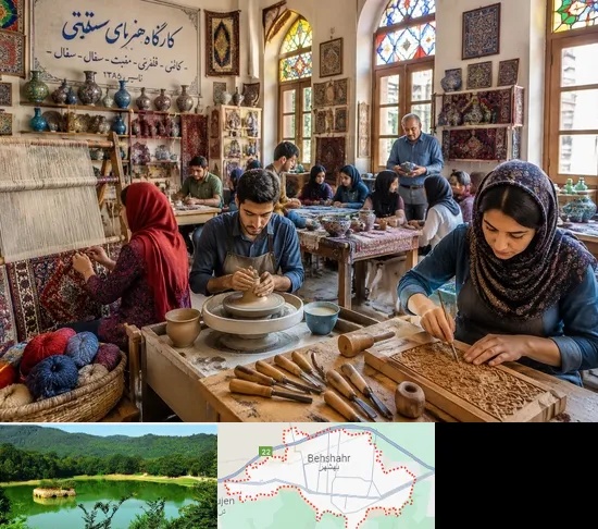 آموزشگاه صنایع دستی در بهشهر