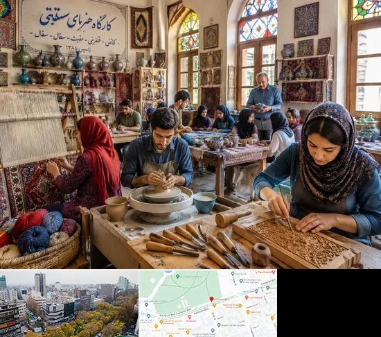 آموزشگاه صنایع دستی در بلوار کشاورز
