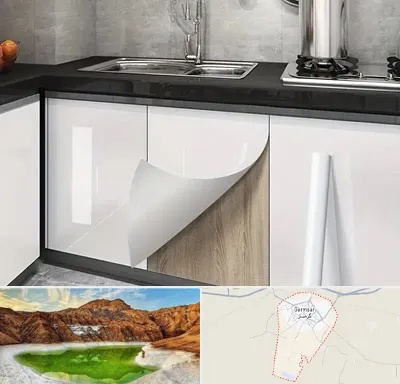 نصب برچسب کابینت در گرمسار