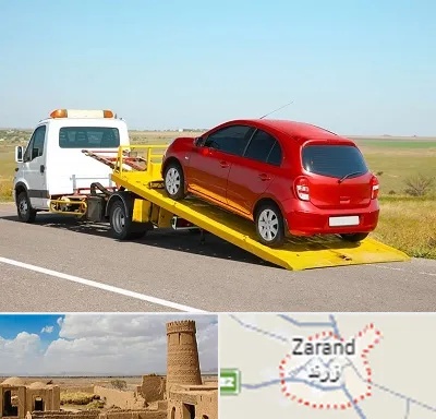 یدک کش خودرو در زرند