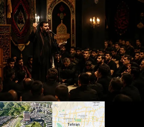 مداح در شمال تهران