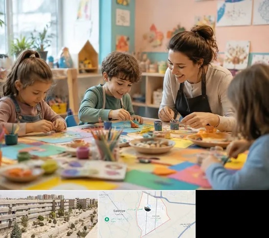 کارگاه خلاقیت در واوان اسلامشهر