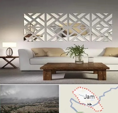 فروش آینه دکوراتیو در جم