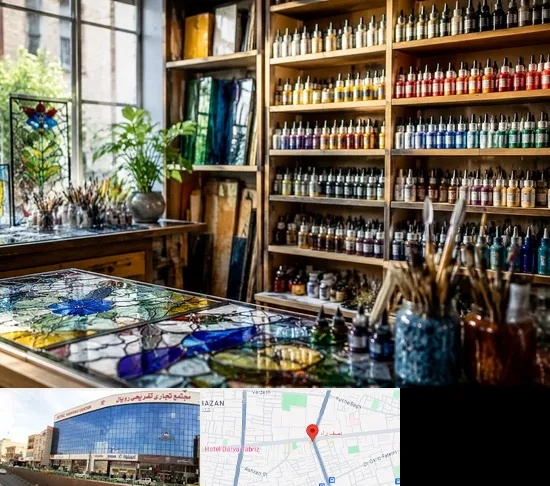 فروشگاه لوازم ویترای در نصف راه تبریز