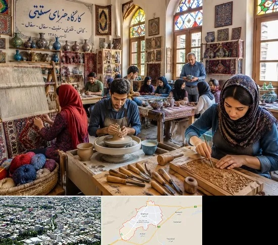 آموزشگاه صنایع دستی در شاهرود