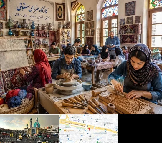 آموزشگاه صنایع دستی در رسالت