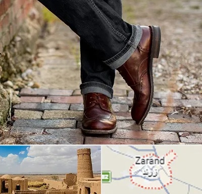 کفش چرم مردانه در زرند
