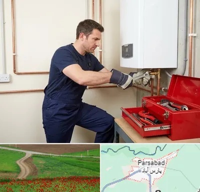 نصب آبگرمکن در پارس آباد