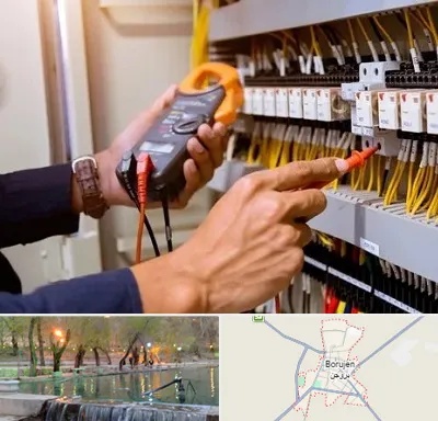 برق کشی ساختمان در بروجن