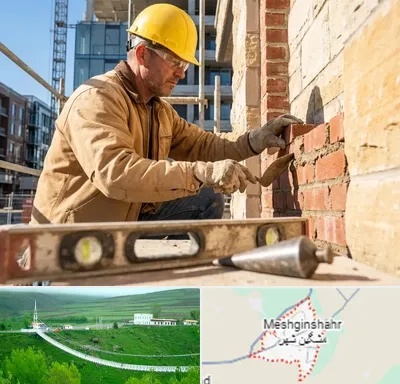 بنایی در مشگین شهر