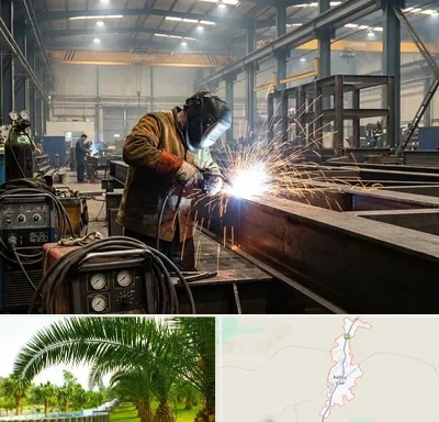 جوشکاری صنعتی در کهنوج