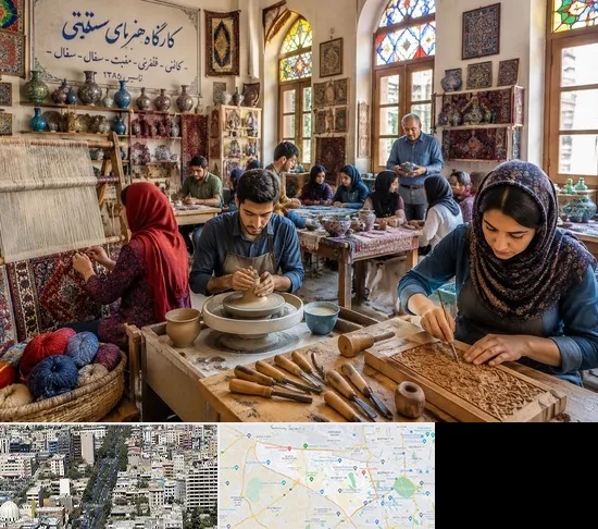 آموزشگاه صنایع دستی در منطقه 18 تهران