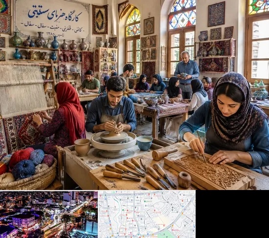 آموزشگاه صنایع دستی در منظریه رشت