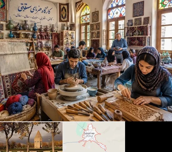 آموزشگاه صنایع دستی در تویسرکان