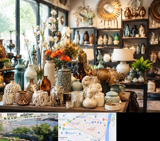 عمده فروشی وسایل دکوری و تزیینی در گلستان اهواز