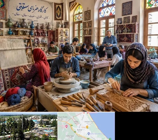آموزشگاه صنایع دستی در رودسر