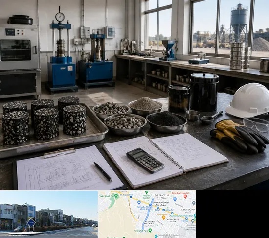 آموزش کارشناس فنی، تولید و اجرای آسفالت در شریعتی مشهد