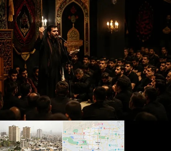 مداح در منطقه 5 تهران