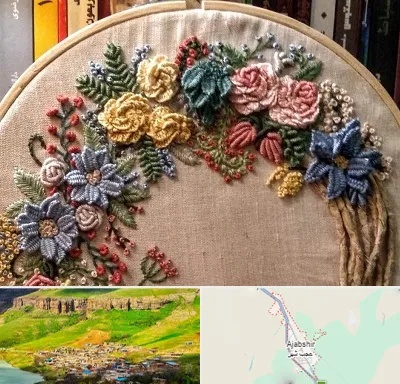 کلاس گلدوزی برزیلی در عجب شیر