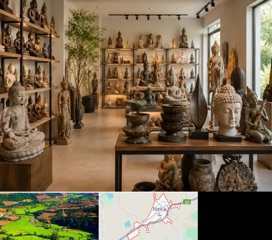 مجسمه فروشی در نکا