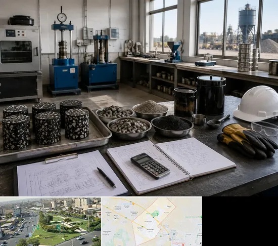 آموزش کارشناس فنی، تولید و اجرای آسفالت در کمال شهر کرج