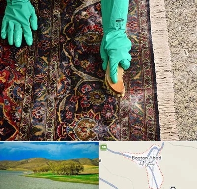 فرش شویی در بستان آباد