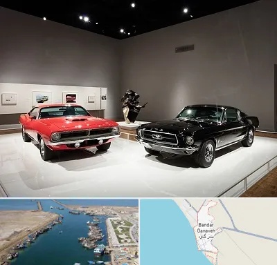 نمایشگاه خودرو در بندر گناوه