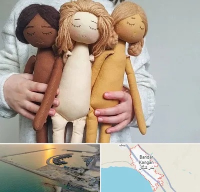 کلاس عروسک سازی در بندر کنگان