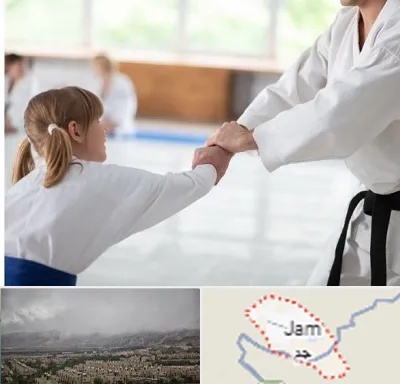 باشگاه جودو بانوان در جم