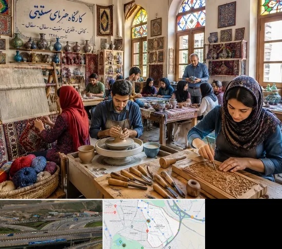 آموزشگاه صنایع دستی در یاغچیان تبریز