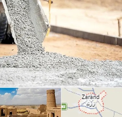 فروش شن و ماسه در زرند