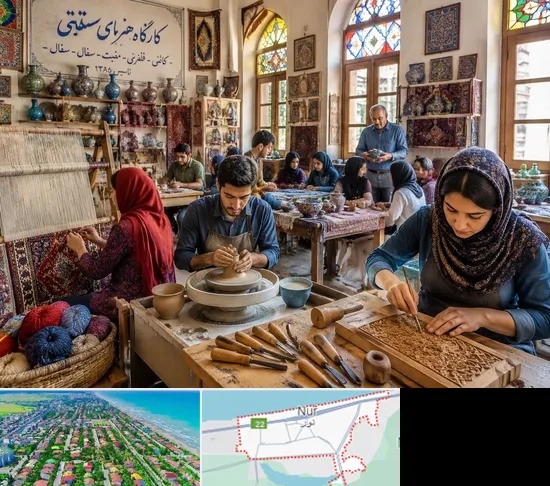 آموزشگاه صنایع دستی در نور