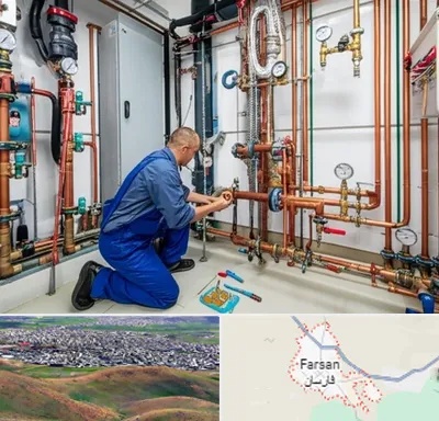 تاسیسات ساختمان در فارسان