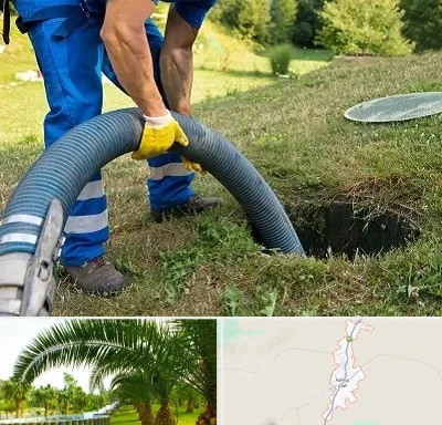لوله کشی فاضلاب در کهنوج