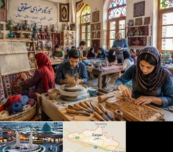 آموزشگاه صنایع دستی در زنجان