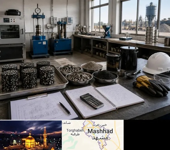 آموزش کارشناس فنی، تولید و اجرای آسفالت در مشهد