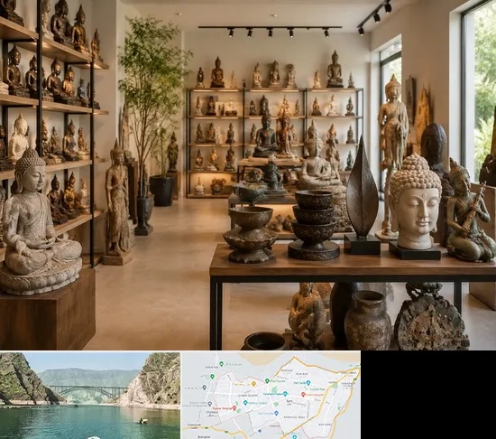 مجسمه فروشی در ایلام