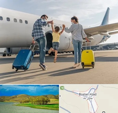 آژانس هواپیمایی در بستان آباد