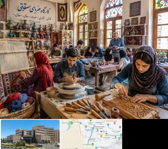 آموزشگاه صنایع دستی در صیاد شیرازی مشهد