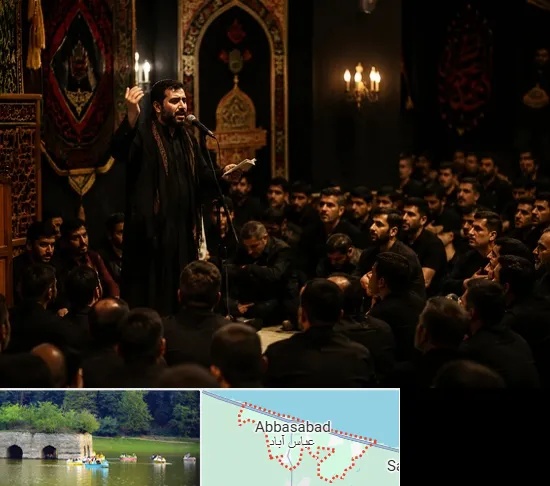 مداح در عباس آباد