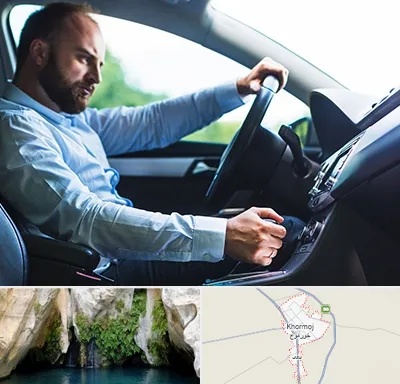 آموزش رانندگی پایه یک در خورموج